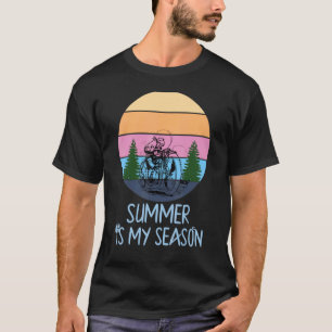 De zomer is mijn seizoen Zomer Vakantie Reizen Cam T-shirt