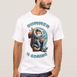 De zomer komt eraan t-shirt