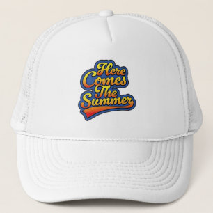 De zomer komt eraan trucker pet
