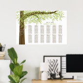 De zomer van het begin van de hemelboom van de bru poster (Thuiskantoor)