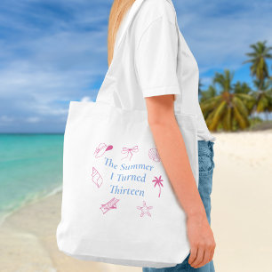 De zomer waarin ik dertien werd Seashells Beach Tote Bag