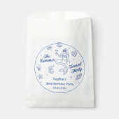 De zomer werd 30 jaar  bedankzakje (Voorkant)