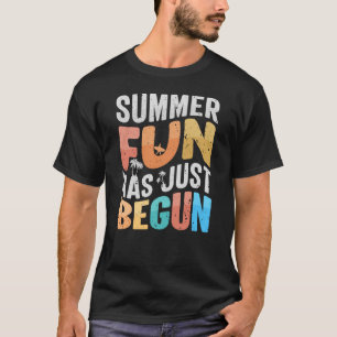 De zomerpret is net begonnen t-shirt