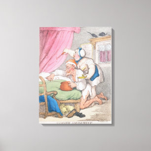De zomervakantie. Bug Hunting Canvas Afdruk