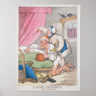 De zomervakantie. Bug Hunting Poster