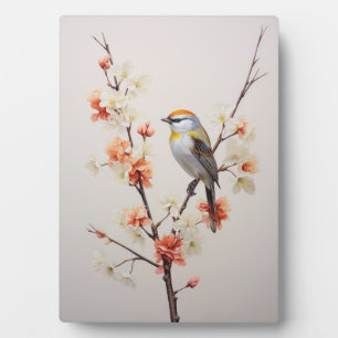 De zomervogel fotoplaat