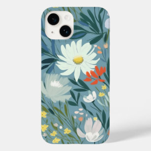 De zomerweide van de wilde bloemen Case-Mate iPhone 14 hoesje