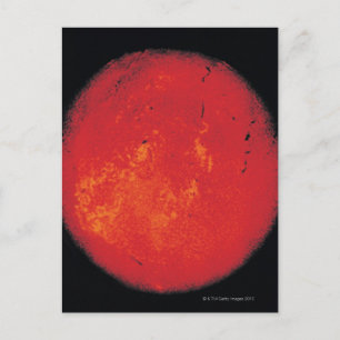 De zon 3 briefkaart