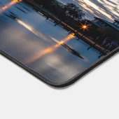 De zon begint bij de walvis bureaumat (Hoek)