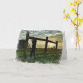 De zon bekijken kaart (Gele Bloem)