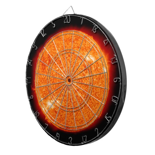 De zon dartbord (Voorkant Rechts)