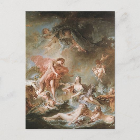 De zon door Francois Boucher Postcar Briefkaart (Voorkant)