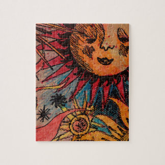 De zon en de maan legpuzzel