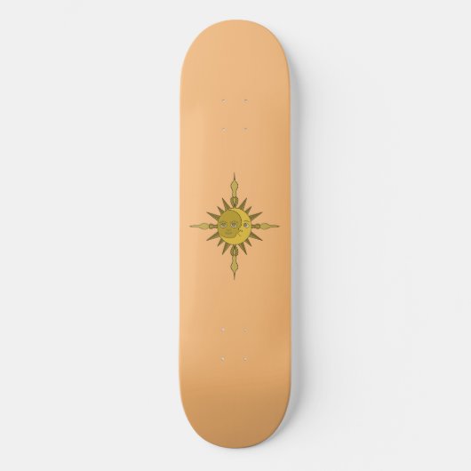 De Zon en de Maan Skateboard (Voorkant)