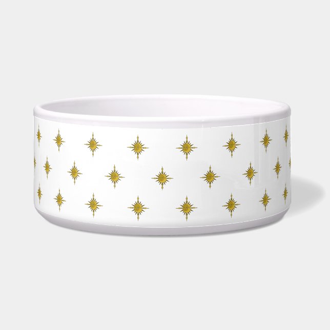 De Zon en de Maan Voerbakje (Voorkant)