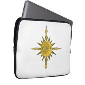 De Zon en Maan Laptop Sleeve (Voorkant Rechts)