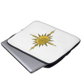 De Zon en Maan Laptop Sleeve (Voorkant onderkant)