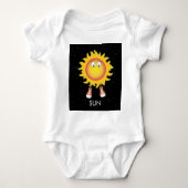 De zon en sterren in de ruimte romper (Voorkant)