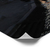 De zon in Venetië Poster (Hoek)