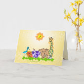 De zon kaart (Gele Bloem)