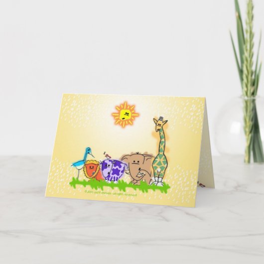 De zon kaart (Voorkant)