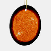 De zon keramisch ornament (Rechts)