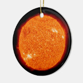 De zon keramisch ornament (Links)