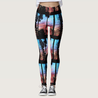 De zon komt op boven de baai leggings