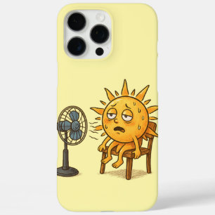 De zon op een hot break iPhone 16 pro max hoesje