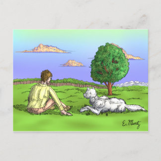 De Zon op hun rug Briefkaart