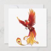 De zon Phoenix Kaart (Voorkant)