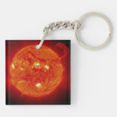 De zon sleutelhanger (Achterkant)