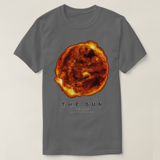De zon t-shirt (Design voorkant)