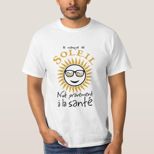 De zon t-shirt (Voorkant)