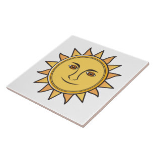 De zon tegeltje