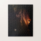 "De zon van een maan" Legpuzzel (Verticaal)