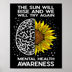 De zon zal stijgen en we zullen het opnieuw prober poster