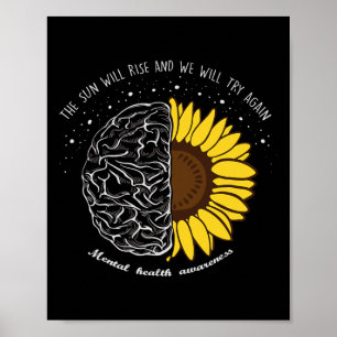 De zon zal stijgen en we zullen opnieuw proberen g poster