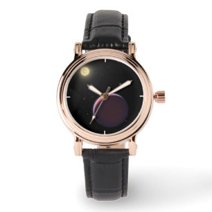 De zonachtige ster Kepler 51 & drie reuzenplaneten Horloge