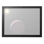 De zonachtige ster Kepler 51 & drie reuzenplaneten Notitieblok (Voorkant)