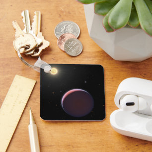 De zonachtige ster Kepler 51 & drie reuzenplaneten Sleutelhanger