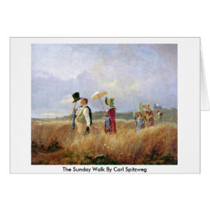 De zondagsstrijd van Carl Spitzweg