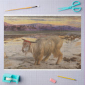 De zondebok (door William Holman Hunt) Tissuepapier (Craft)