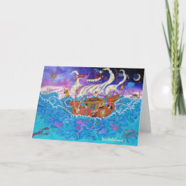 De zondvloed - Art Kaart