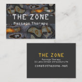 "De zone" Visitekaartje (Voorkant / Achterkant)