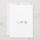 De zonnebloem haas kaart (Achterkant)