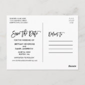 De Zonnebloem van het Manuscript van de borstel Fl Briefkaart (Achterkant)