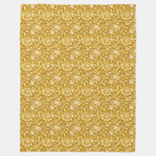 De Zonnebloemen van William Morris, Gele Fleece Deken