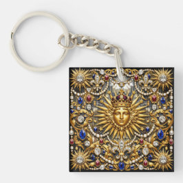 De Zonnekoning Versailles Franse weelderige Sleutelhanger