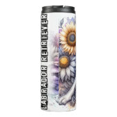 De zonnige sereniteit van Labrador Thermosbeker (Achterkant)